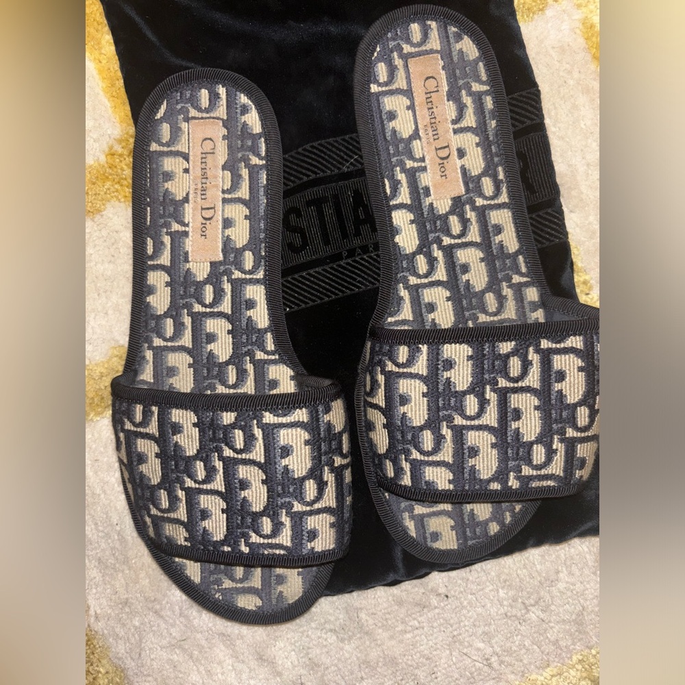 Christian Dior slides